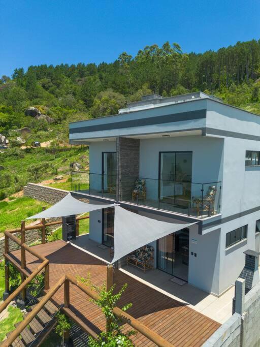 Casa Mirante Do Sol-Vista Exuberante Com Spa Governador Celso Ramos Esterno foto