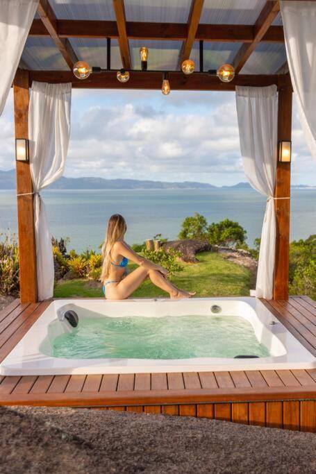 Casa Mirante Do Sol-Vista Exuberante Com Spa Governador Celso Ramos Esterno foto